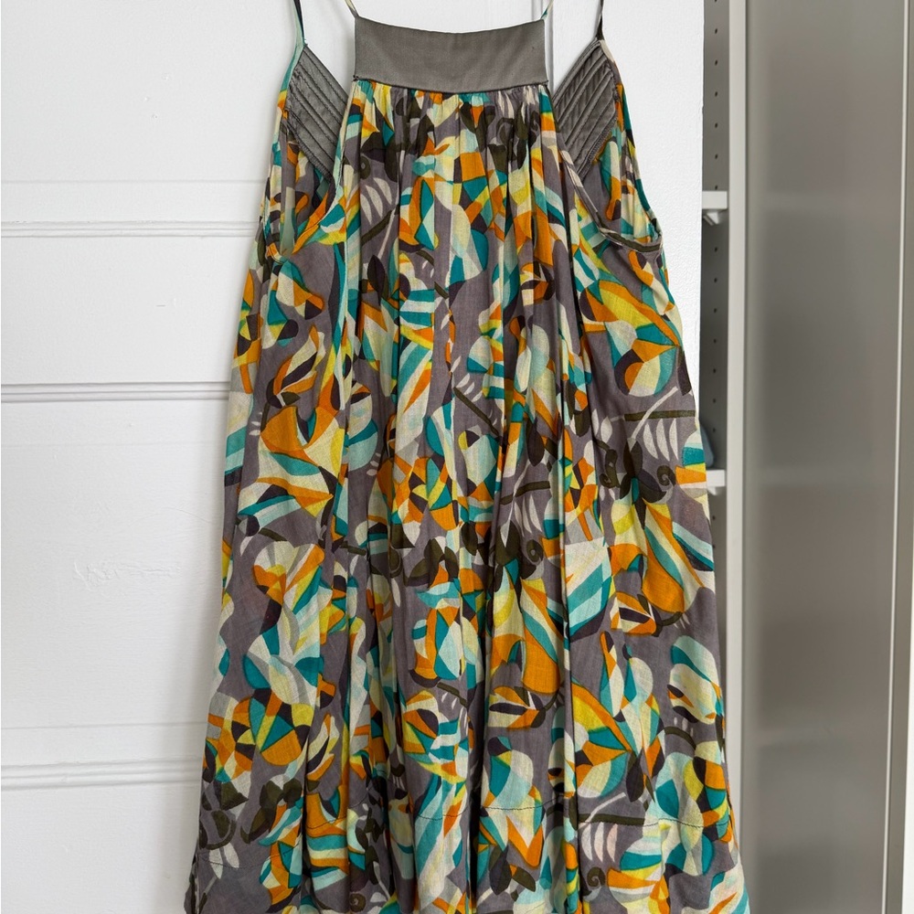 French Connection Abstract Print Flowy Top - Picture 3 of 4